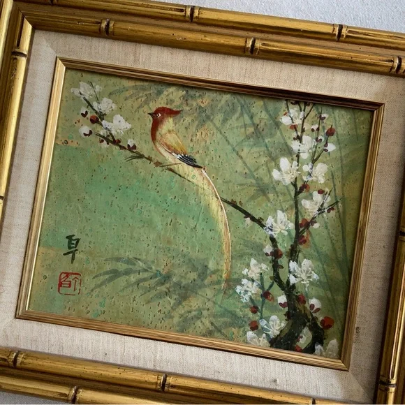 Bird&Floral Painting